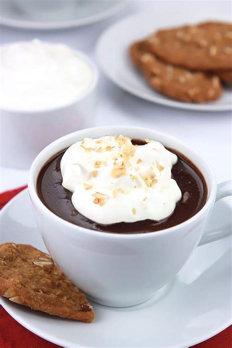 decadent dairy free hot chocolate recipe dairy free hot chocolate baking chocolate garnishes