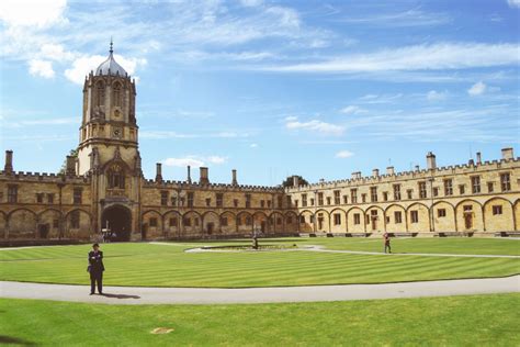 Visiting Christ Church College In Oxford
