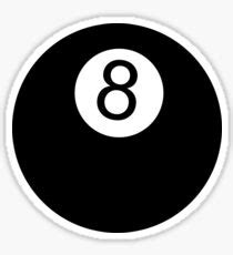 Get your hands on great customisable 8 ball pool stickers from zazzle. 8 Ball Stickers | Redbubble