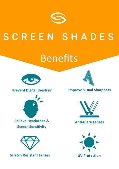 Screen Shades Blue Light Blocking Glasses Clear Sand Fda Registered Computer Glasses Relieve