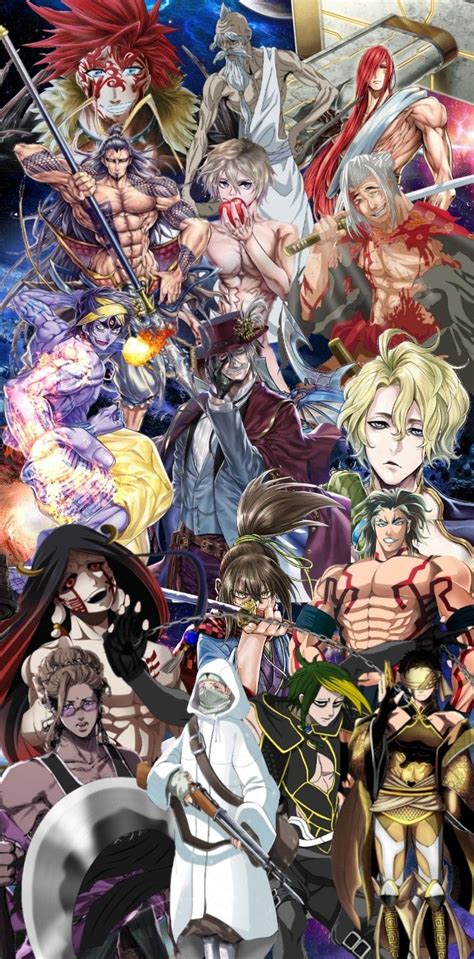 Shuumatsu No Valkyrie All Characters ⚡ Personagens De Anime