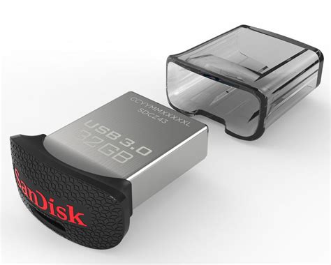 Usb Sandisk Ultra Fit 30 32 Gb Discoazulpt