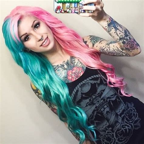 Dive into the best half up half down hairstyles of the year! 50 Teal Hair Color Inspiration for an Instant WOW! Hair Motive