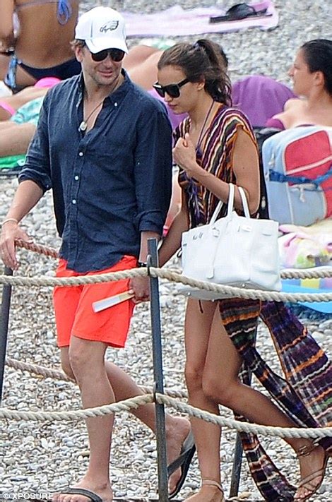 Irina Shayk Plants Loving Kiss On Bradley Cooper On Italian Getaway Daily Mail Online