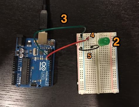 Project Blinking Led On A Breadboard Learn By Digital Harbor Foundation