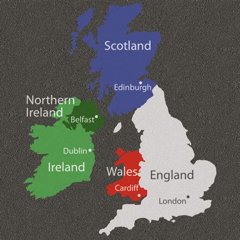 British Isles Map Playground Markings Direct