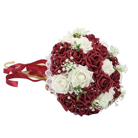 Wedding flowers bouquet pink rhinestones pearls beaded ribbons hand tied bridal bouquet. Wedding Bridal Bouquet, Wedding Holding Bouquet with ...