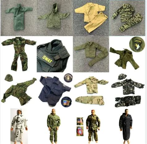16 21st Century Toys Ultimate Soldier Wwii Uniform For 12 Gi Joe