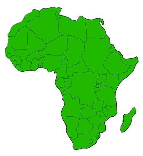 Africa Map And Its Countries Map Of World Vrogue Co