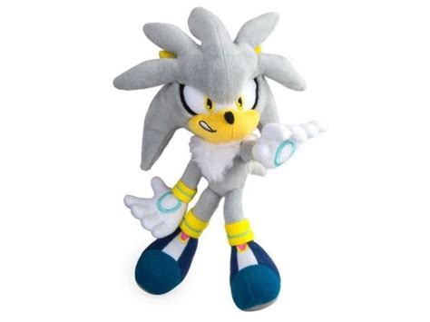 Plush Toy Sonic The Hedgehog Silver Sonic 8 Inch Stacksocial