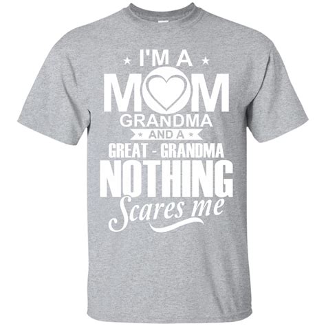 Funny Mothers Day T Im A Mom Grandma Great Grandma Shirt Teenidi Store