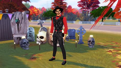 Simowa Ulica Halloween Costume The Sims 4 Lookbook
