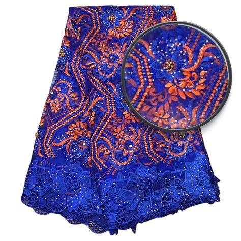 Buy African Cord Lace Fabrics High Quality 2017 Fashion Nigerian Lace Fabrics