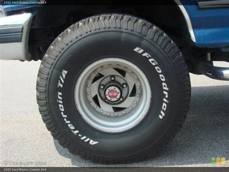 1992 Ford Bronco Wheels And Tires