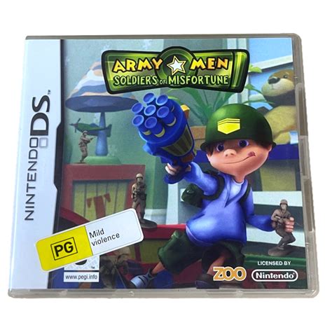 Buy Army Men Soldiers Of Misfortune Nintendo Ds 2ds 3ds Game No Manual