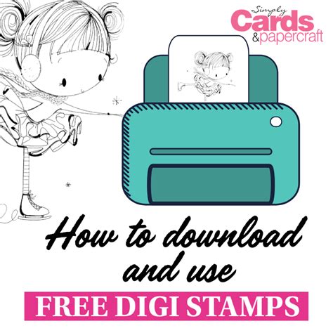 How To Download And Use Free Digi Stamps Digi Stamps Free Digital