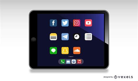 Ipad Tablet Illustration Vector Download