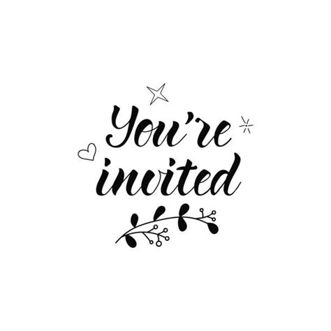 Youre Invited Graphic Illustrations Royalty Free Vector Graphics