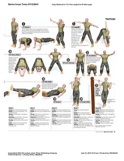 Marine Corps Workout Routine Pdf Eoua Blog