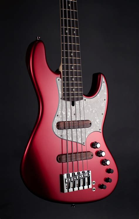 Xotic Guitars And Basses Available Now Xj 1t 5 String Candy Apple Red