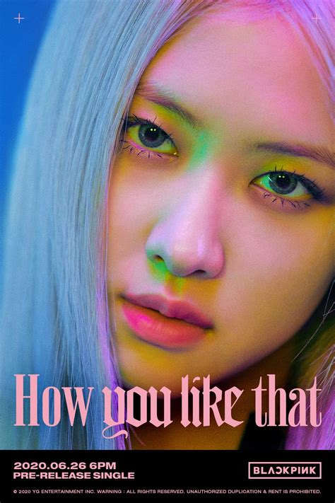 You gon' like that that that that that how you like that? Update: BLACKPINK Amps Up Excitement For "How You Like ...