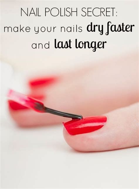 The Ultimate Beauty Guide How To Make Nail Polish Dry Faster Last