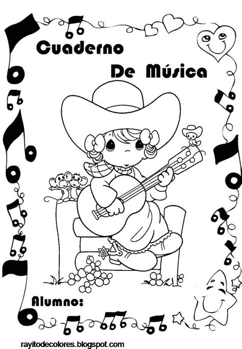 Técnicas originales para decorar con pintura. carátulas infantiles | Caratulas de musica, Portadas de ...
