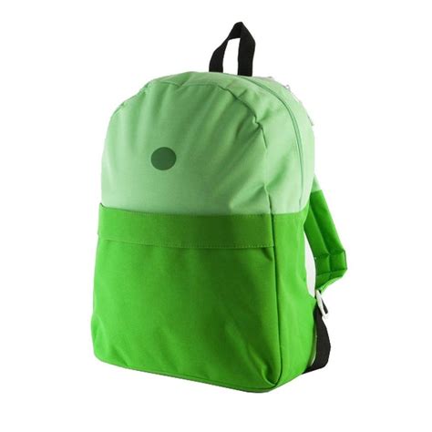 adventure time green finn s backpack school bag with hat backpack shoulder bag unbranded