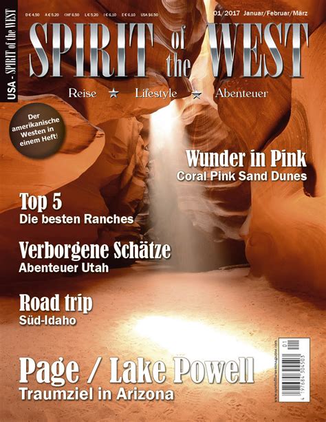 Cover012017 Spirit Of The West Magazine