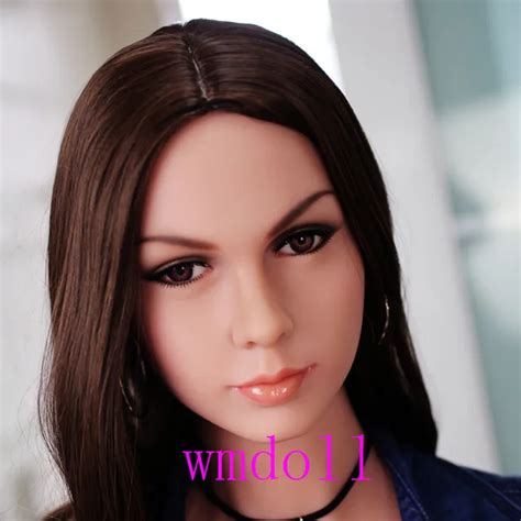 New 74 Wmdoll American Silicone Sex Doll Head Europe Face Tan Top Quality For 145cm To 168cm In