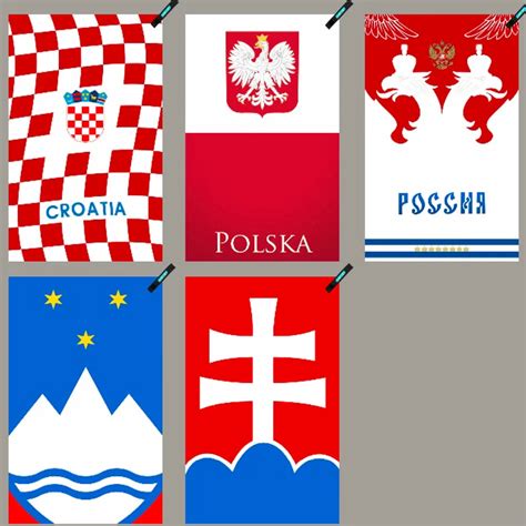 Croatia Poland Russian Slovakia Slovenia Hockey Sports Towel Camping Swim Towel Dry Compact