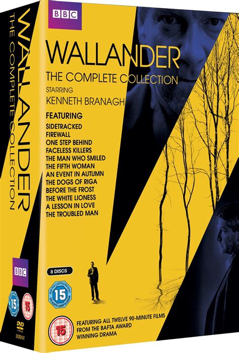 Wallander The Complete Collection Dvd Box Set Free Shipping Over £