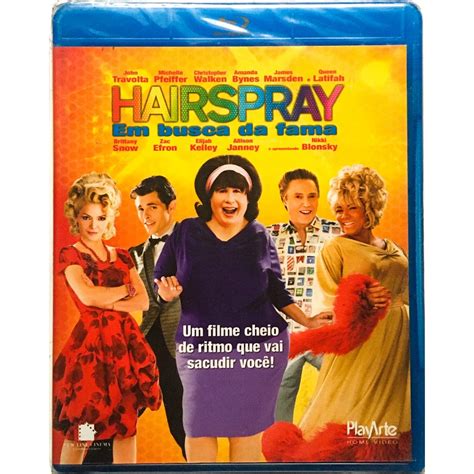Blu Ray Hairspray Em Busca Da Fama Original Novo Lacrado Shopee Brasil