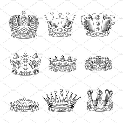 Simple Crown Drawings Drawn Crown Pencil Drawing Queensbunnycake