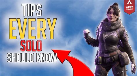 Tips Every Solo Player Should Know Apex Legends Youtube