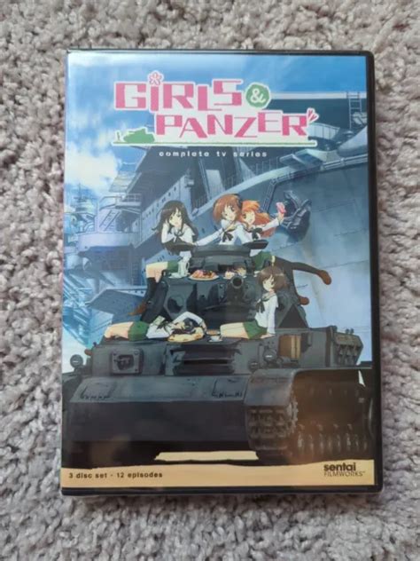 New Girls Panzer Dvd Complete Tv Anime Series Eps Sentai Und And Picclick