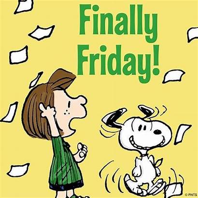 Friday Finally Snoopy Happy Peanuts Tgif Yes