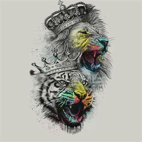 Výzmam tetování kočky / tetovani kocka fotogalerie motivy tetovani : The 2 King T Shirt By Clingcling Design By Humans | Tetování, Tygr