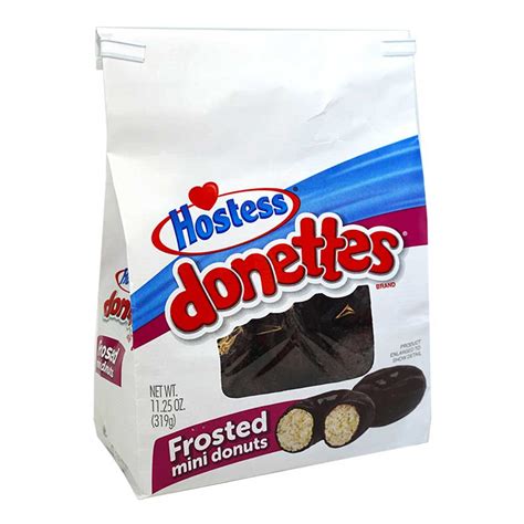 Hostess Donettes Mini Donuts Frosted Chocolate 305g Online Kaufen Im