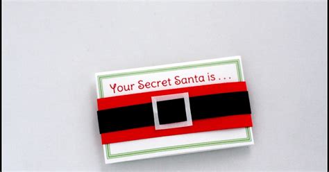Big K Little G Diy Secret Santa Drawing T Tags With Wishlist