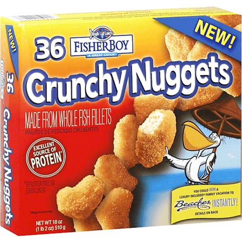 Fisher Boy Nuggets Crunchy Frozen Foods Edwards Food Giant