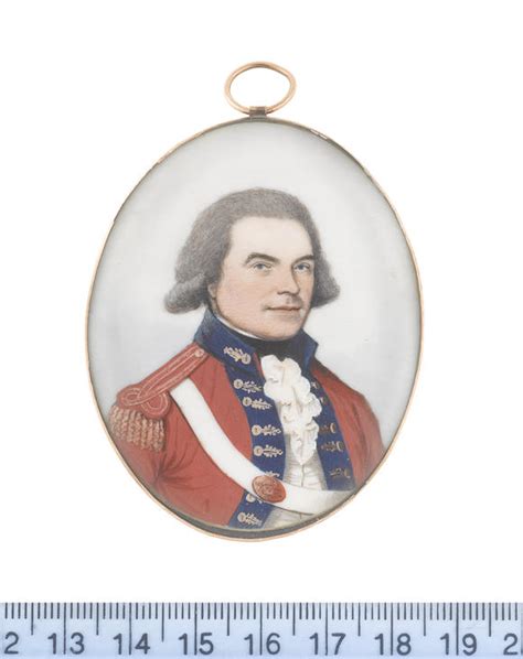 Bonhams Frederick Buck Irish 1771 Circa 1840 An Officer Wearing Red Coat With Dark Blue