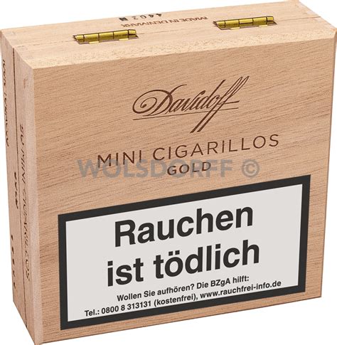 Davidoff Mini Cigarillos Gold 50er Für 4300