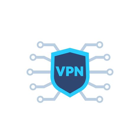 Vpn Network Icon On Whiteeps 2061604 Vector Art At Vecteezy