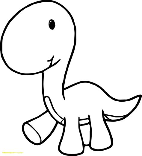 Cute Dinosaur Drawing At Explore Collection Of