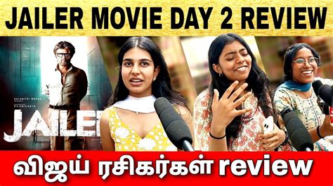 Jailer Day Review Jailer Movie Review Vijay Fans Review In Hot Sex Picture