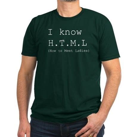 I Know H T M L T Shirt Clothing Mugs