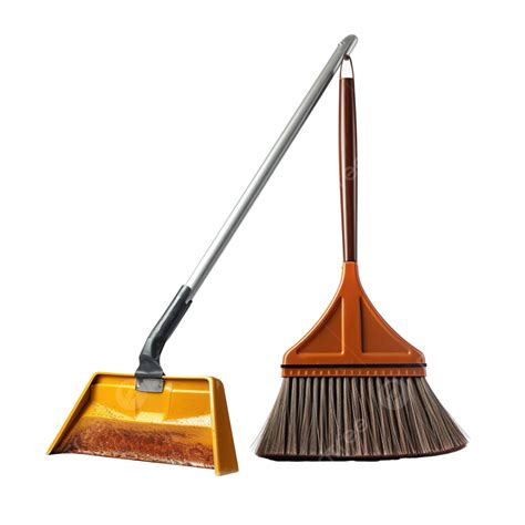 Cleaning Tool House Broom And Dustpan Broom Clean Tool Png