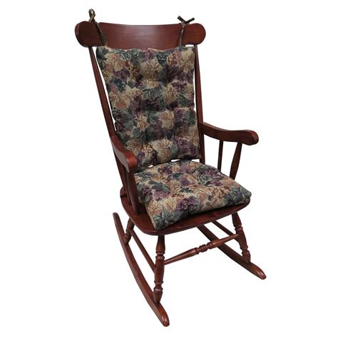 Gripper Jumbo Cabernet Rocking Chair Cushion Set-849363XL-86 - The Home