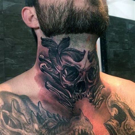 Image Result For Mens Throat Tattoo Throat Tattoo Throat Tattoo